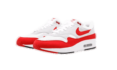 Кецове и обувки Nike Air Max 1 Anniversary Red (2017/2018 Restock Pair) Червено | 908375-103, 1
