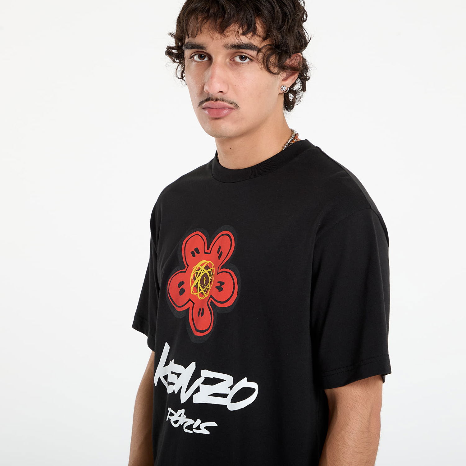 Тениска KENZO KENZO x FUTURA 2000 T-Shirt Черно | FF65TS2654SG.99J, 1