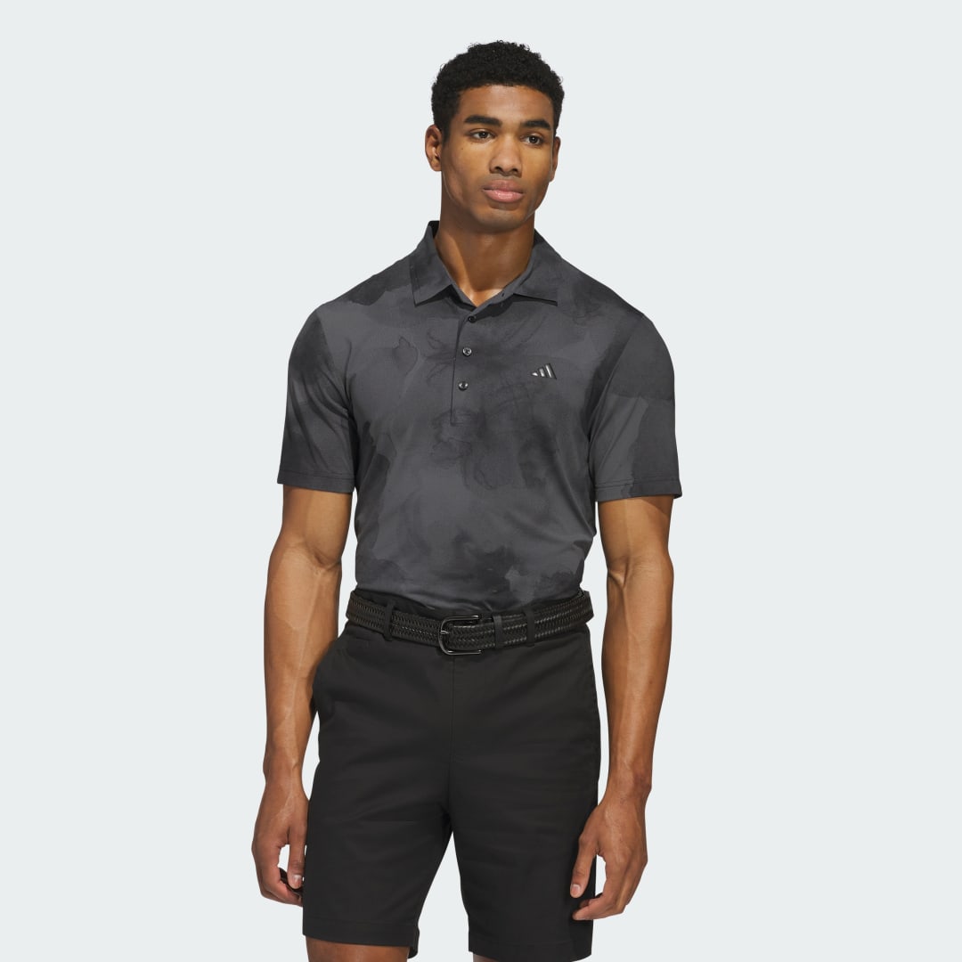 Поло тениска adidas Performance Ultimate365 Tour Printed Golf Polo Сиво | JM0494, 0