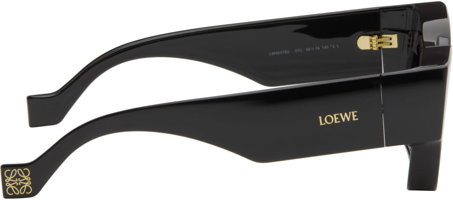 Слънчеви очила Loewe Paula's Ibiza Goggle Rectangle Sunglasses Черно | LW40172UW5601C 192337236143, 1