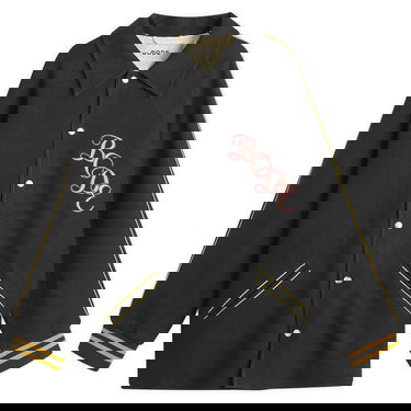 Яке Bode Monogram Snap Reversible Jacket Черно | MRF25JA013, 0