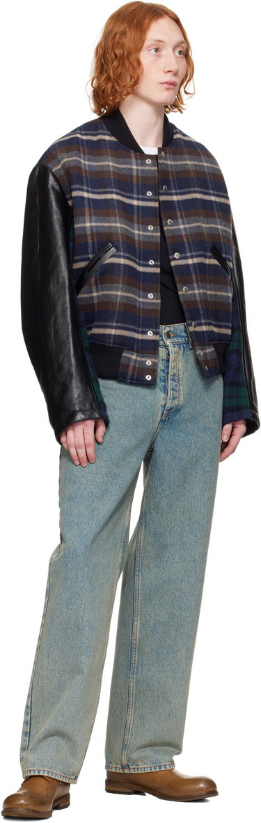 Дънки Marine Serre Marine Serre Moon Laser Baggy Jeans Синьо | MPA070A CDEN0003, 3