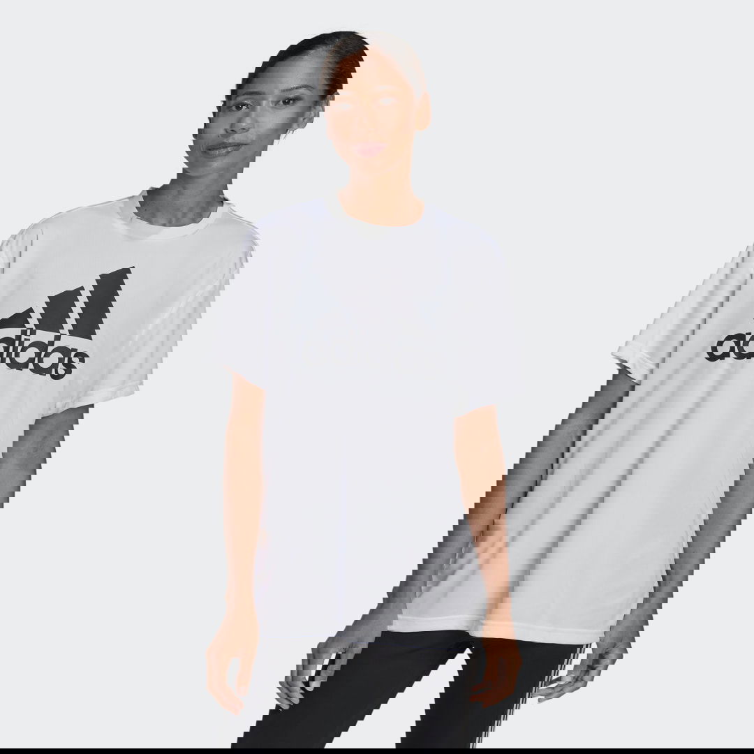Тениска adidas Originals by Stella McCartney TrueStrength Yoga Tee Бяло | HE6741, 1