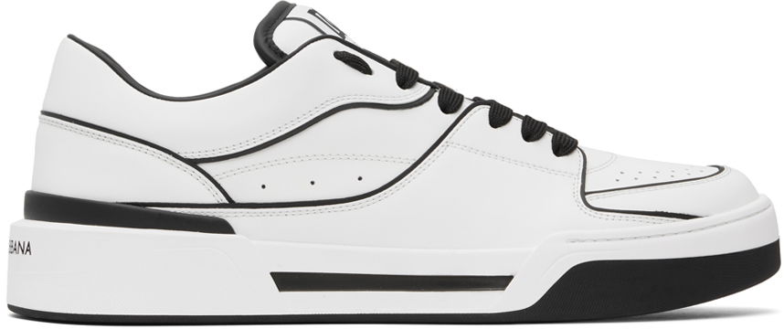 Кецове и обувки Dolce & Gabbana White New Roma Sneakers Бяло | CS2036AY965, 0