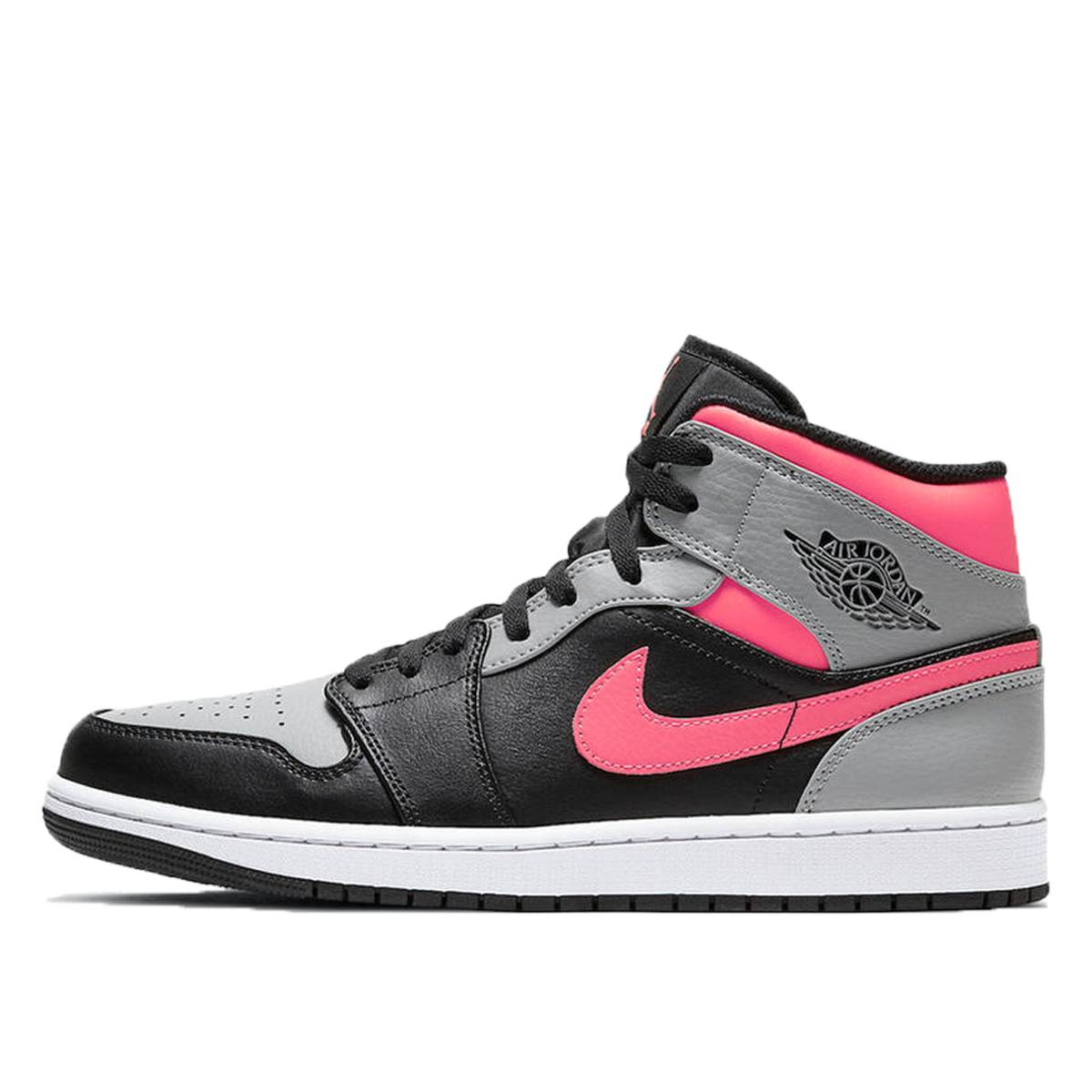 Кецове и обувки Jordan Air Jordan 1 Mid "Pink Shadow" Черно | 554724-059, 1