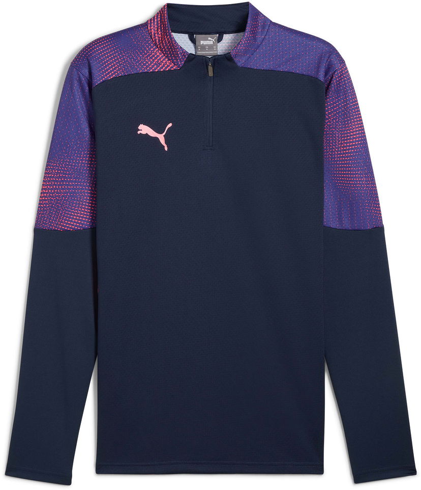 Суитчър Puma individualFINAL Quarter-Zip Top Men's Sweatshirt Синьо | 659506-01