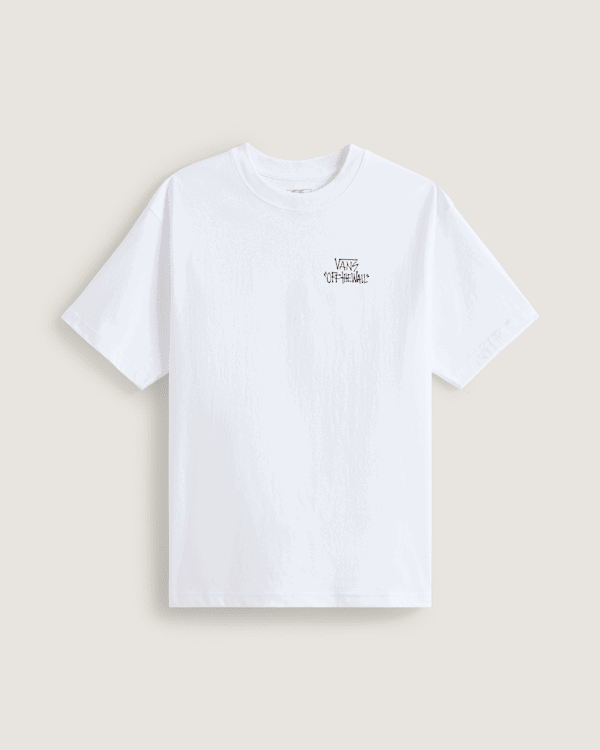 Тениска Vans Stomper Loose Fit Short Sleeve T-Shirt, Size: S Бяло | VN000RD4WHT, 0