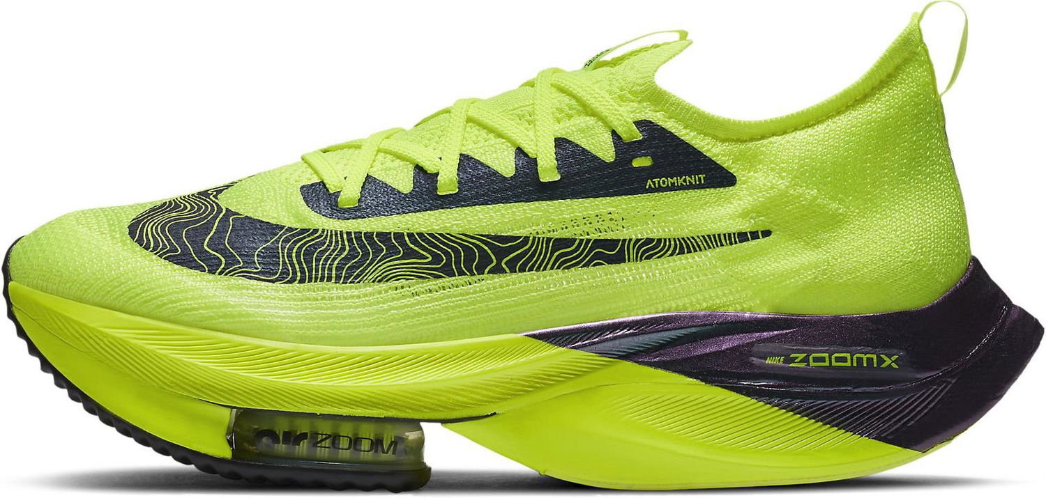 Кецове и обувки Nike Air ZoomX Aplhafly NEXT% Flyknit Жълто | dc5238-702, 0