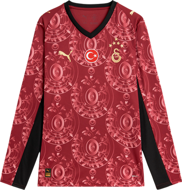 Фланелка Puma Galatasaray SK 3rd Replica Long Sleeve Jersey 2025/26 Бургунди | 788432-03, 0