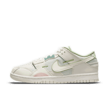 Кецове и обувки Nike Dunk Low Scrap "Grey Haze" Бяло | DM0802-001, 0