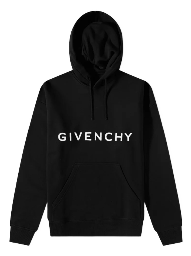 Суитчър Givenchy Logo Hoody Черно | BMJ0HC3YAC-001