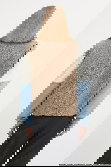 Жилетка Napapijri Yupik V Full-Zip Fleece Vest Бежово | NP0A4HZKMCD1, 2