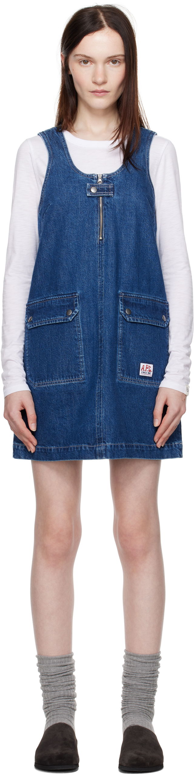 Designer Denim Minidress