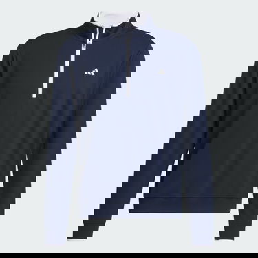 Суитчър adidas Performance Lightweight Half-Zip Top Тъмно синьо | IU4511, 5