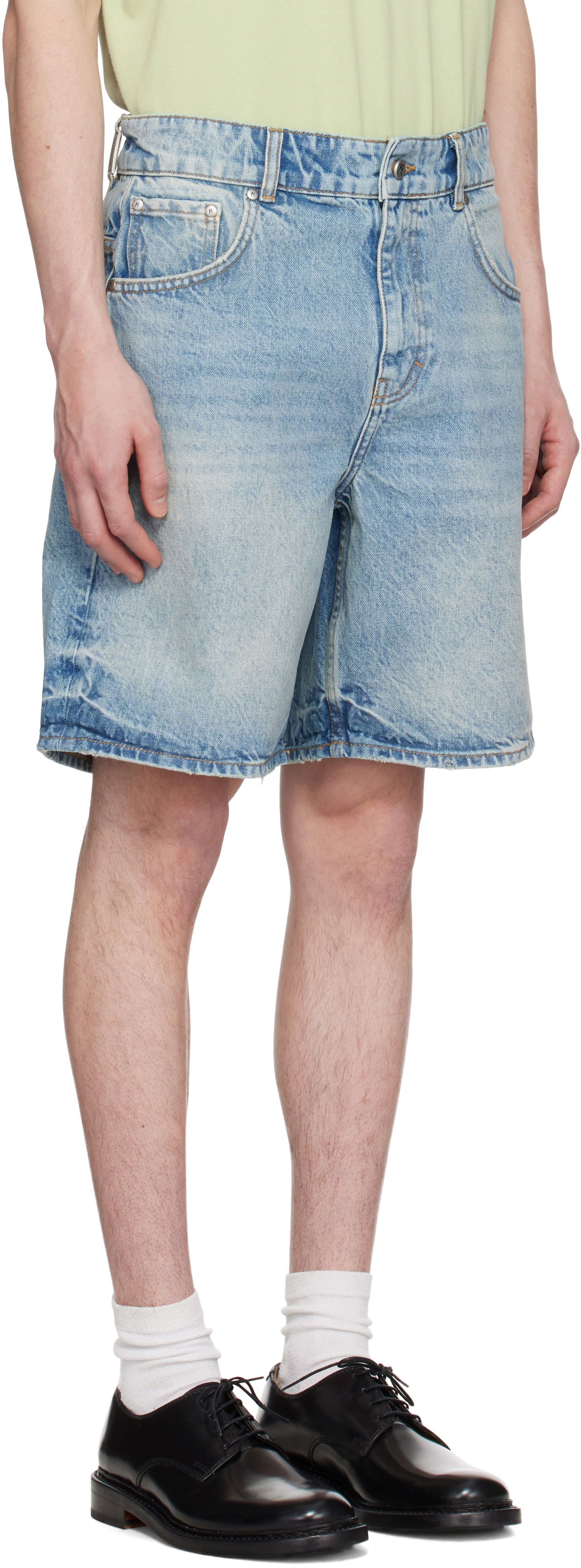 Къси панталони Represent Clo Represent R10T Tailored Denim Shorts Синьо | MLM61038, 1