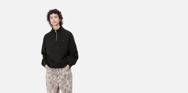 Суитчър Carhartt WIP Colburn High Neck Sweatshirt Черно | I033833_9, 9