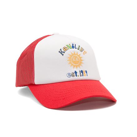 Шапка с козирка Karl Kani Woven Signature Trucker Cap Red/White Червено | KK7010030, 0