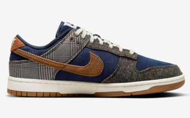 Кецове и обувки Nike Dunk Low "Tweed Corduroy" Кафяво | FQ8746-410, 1