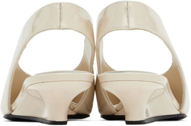 Кецове и обувки TOTEME 'The Wedge-Heel' Slingback Pumps Бежово | 244-WAS0165-LE0091, 1