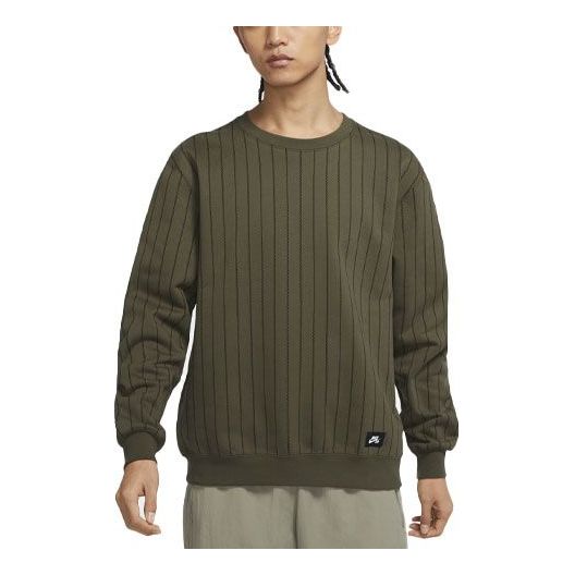 Пуловер Nike Skateboard Round-neck Sweatshirt Зелено | DH2637-325, 0