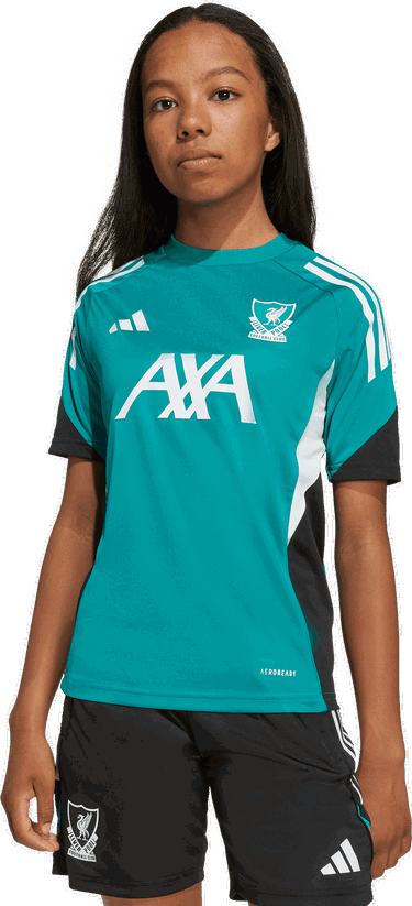 Фланелка adidas Originals Liverpool FC European Training Jersey 2025/26 Тюркоазено | jv9002, 3