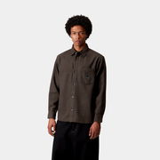 Carhartt WIP Lowis Houndstooth Long Sleeve Shirt