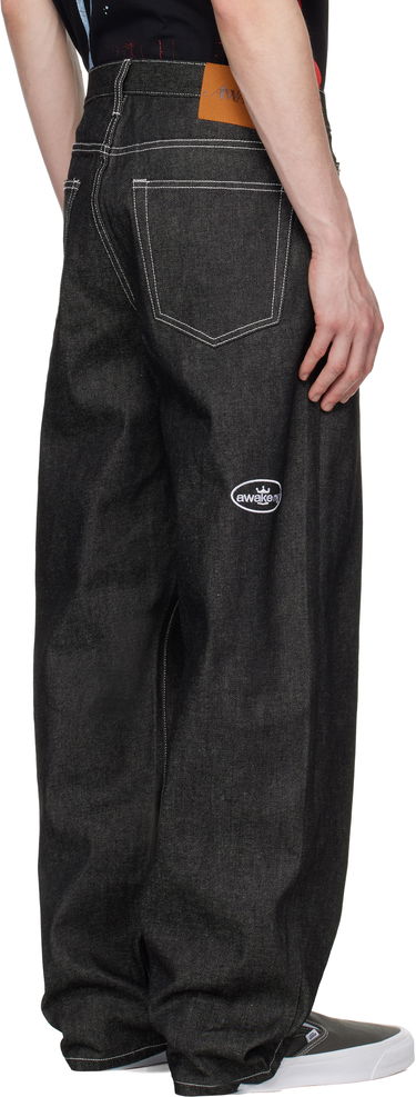 Дънки Awake NY Awake NY Five Pocket 100 Jeans Черно | AWK-SP25-PA002, 2