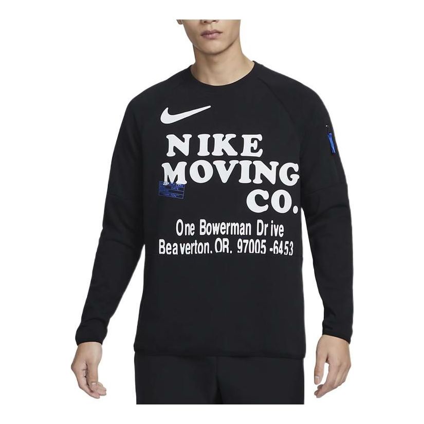 Пуловер Nike Men's Crewneck Sweatshirt Черно | DX0903-010, 0