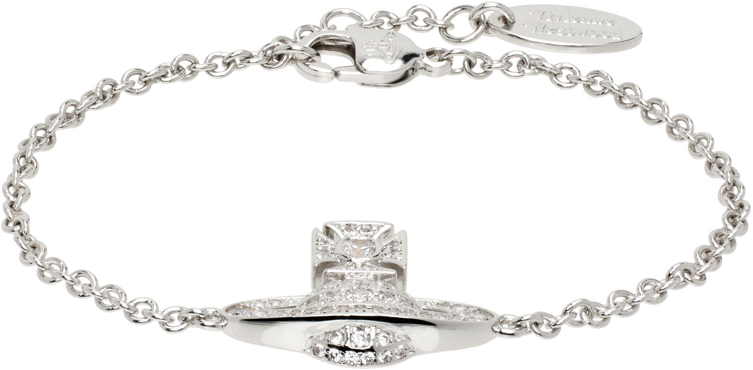 Гривна Vivienne Westwood Bas Relief Bracelet Металик | 6102021S-02P102-SM, 0