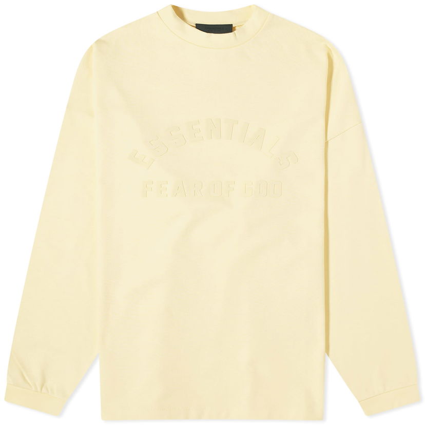 Тениска Fear of God Spring Long Sleeve Printed T-Shirt Жълто | 125SP242011F