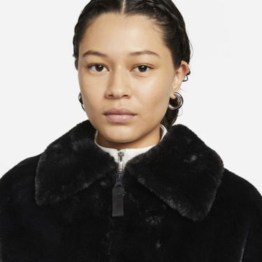 Парка Nike Faux Fur Long Jacket Черно | DQ6838-010, 1
