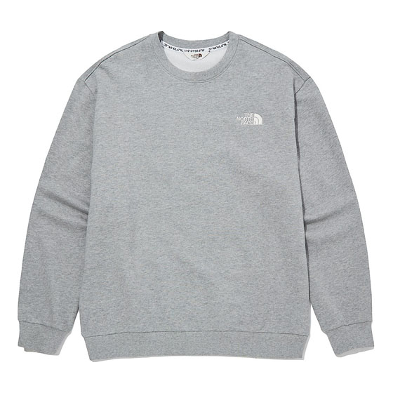Суитчър The North Face Basic Logo Cotton Sweater Сиво | NM5MM03J