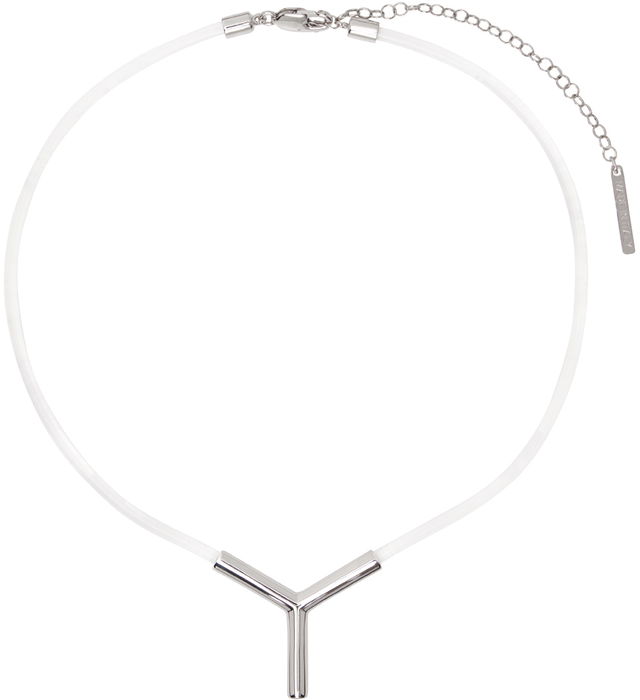 Transparent 'Y' Necklace