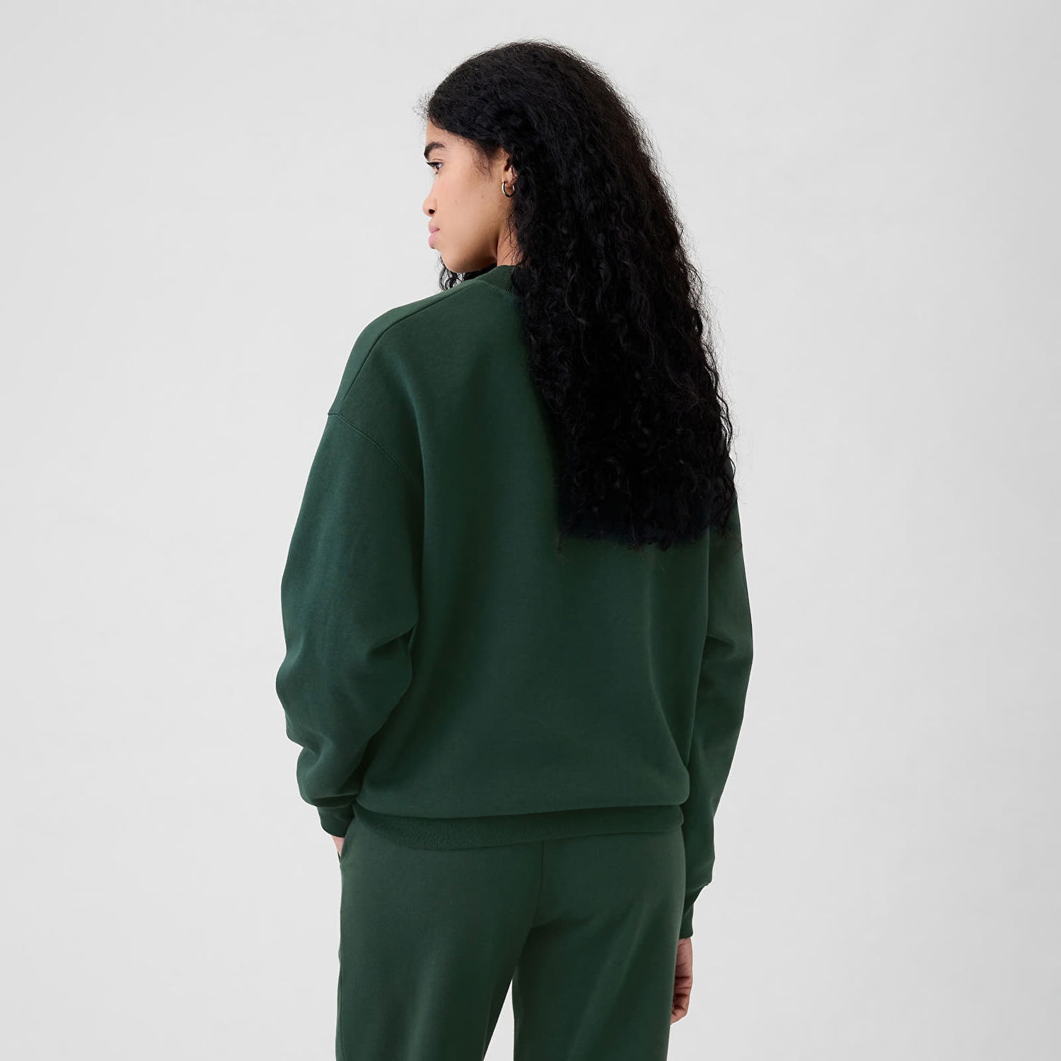 Суитчър GAP Mockneck Pullover Essex Green Зелено | 523574-03, 1