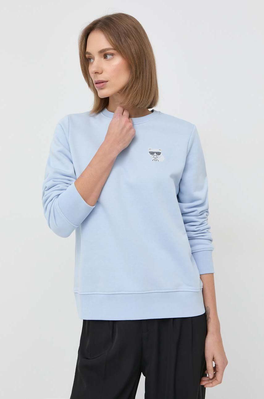 Суитчър KARL LAGERFELD Sweatshirt Синьо | 216W1831, 0