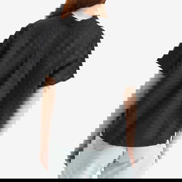 Риза Samsoe Samsoe Mina Short Sleeve Linen Shirt Черно | F23900009-CLR000021, 3