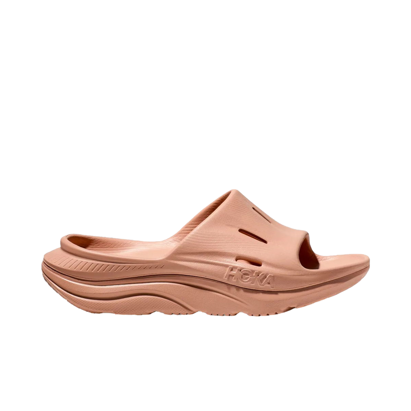 Кецове и обувки Hoka One One Ora Recovery Slide 3 Sandstone Кафяво | 1135061-SDST