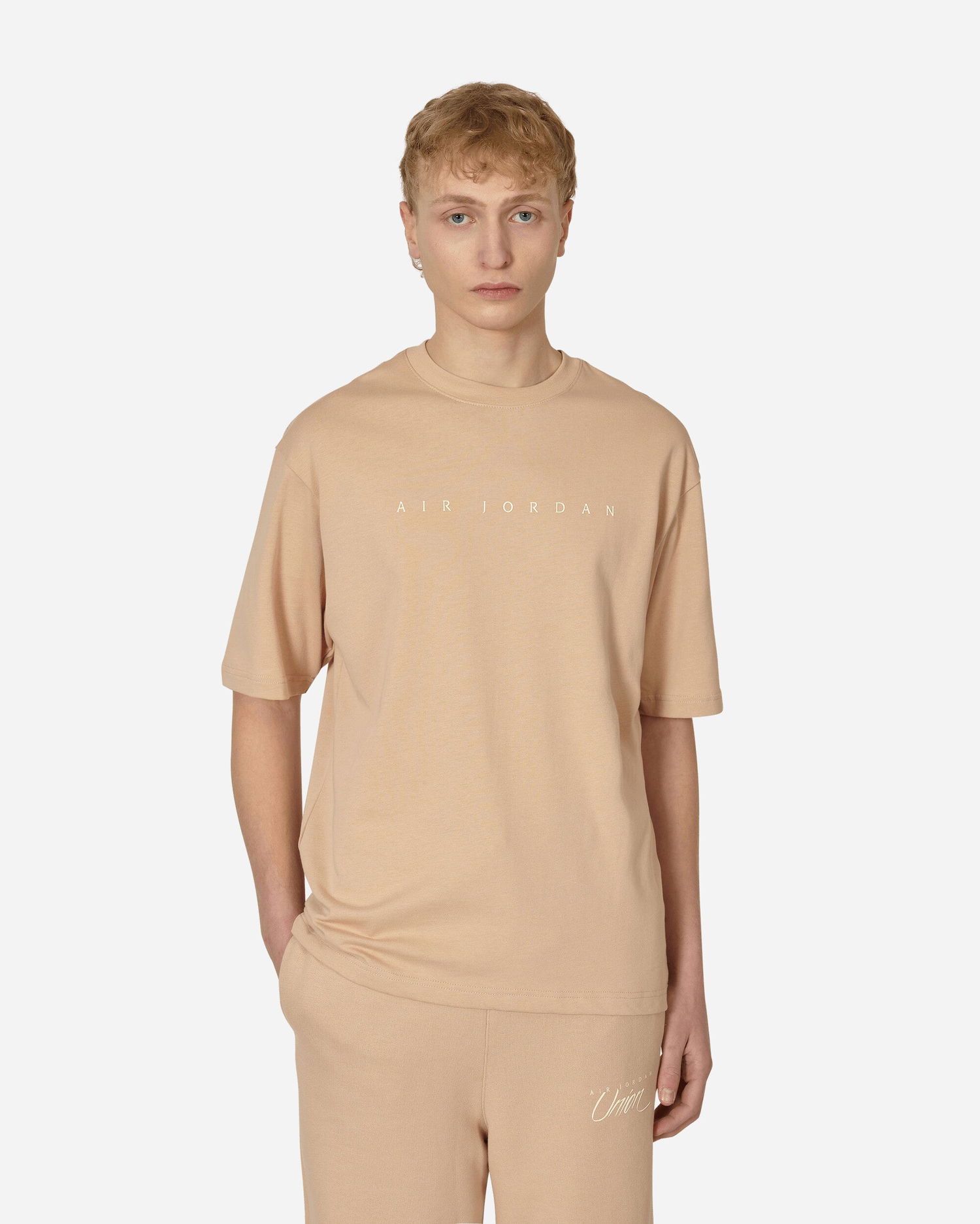 Тениска Jordan UNION T-Shirt Бежово | DV7343-296, 0