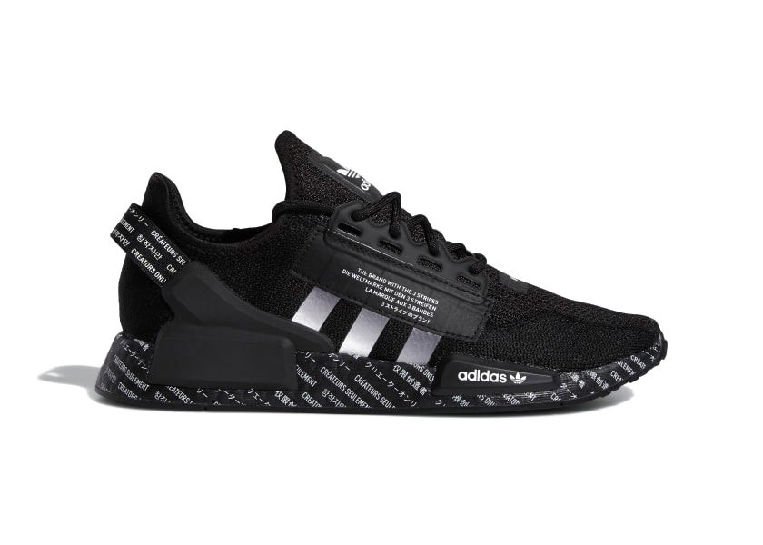 Кецове и обувки adidas Originals NMD R1 V2 Script Black Черно | GX1120, 0