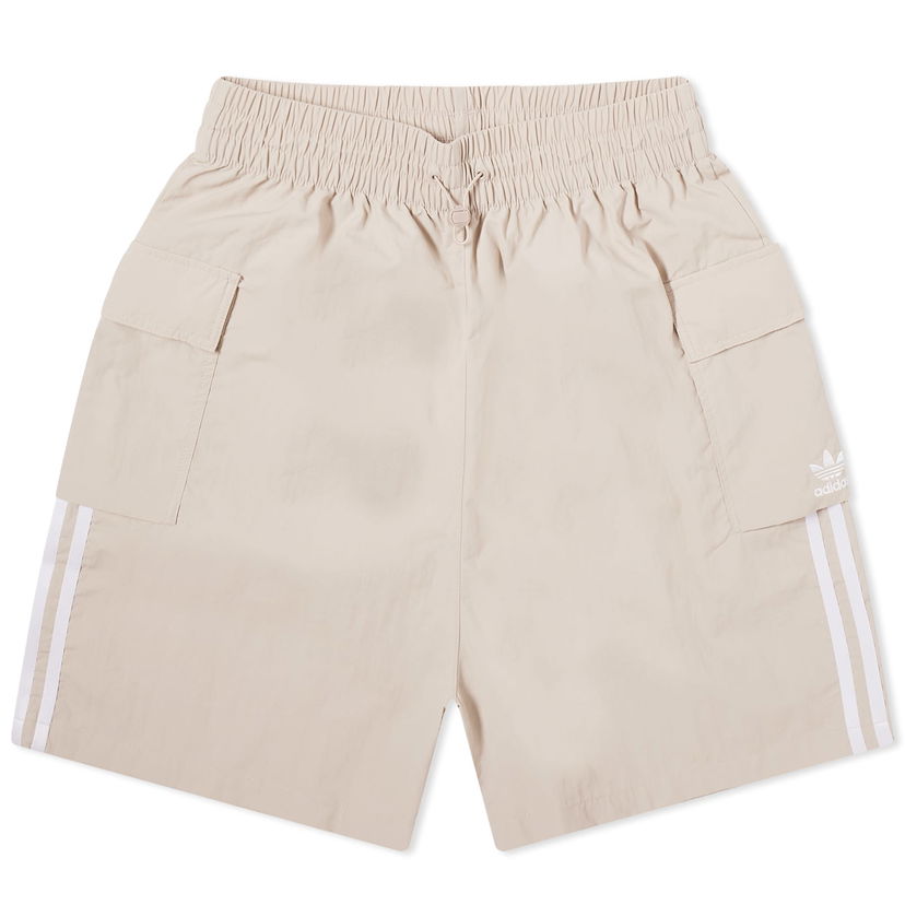 Къси панталони adidas Originals 3 Stripe Cargo Shorts Бежово | JH1074