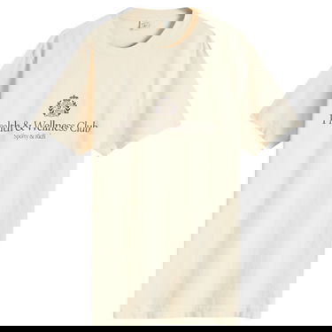 Тениска Sporty & Rich Sporty & Rich H&W Crest T-Shirt Бежово | TO043606241CR01, 1