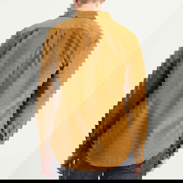 Риза Portuguese Flannel Lobo Button Down Corduroy Shirt, Size Small Кафяво | AW25051-PIR, 3