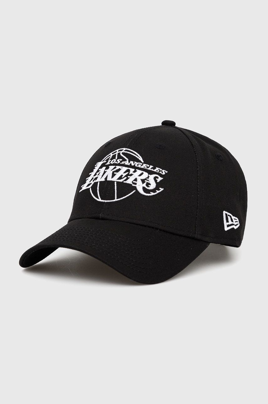 Шапка с козирка New Era Essential Los Angeles Lakers Cap Черно | 12292584, 0