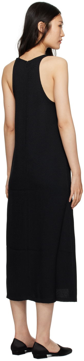 Pокля TOTEME TOTEME Scoop Neck Maxi Dress Черно | 233-6033-280, 2