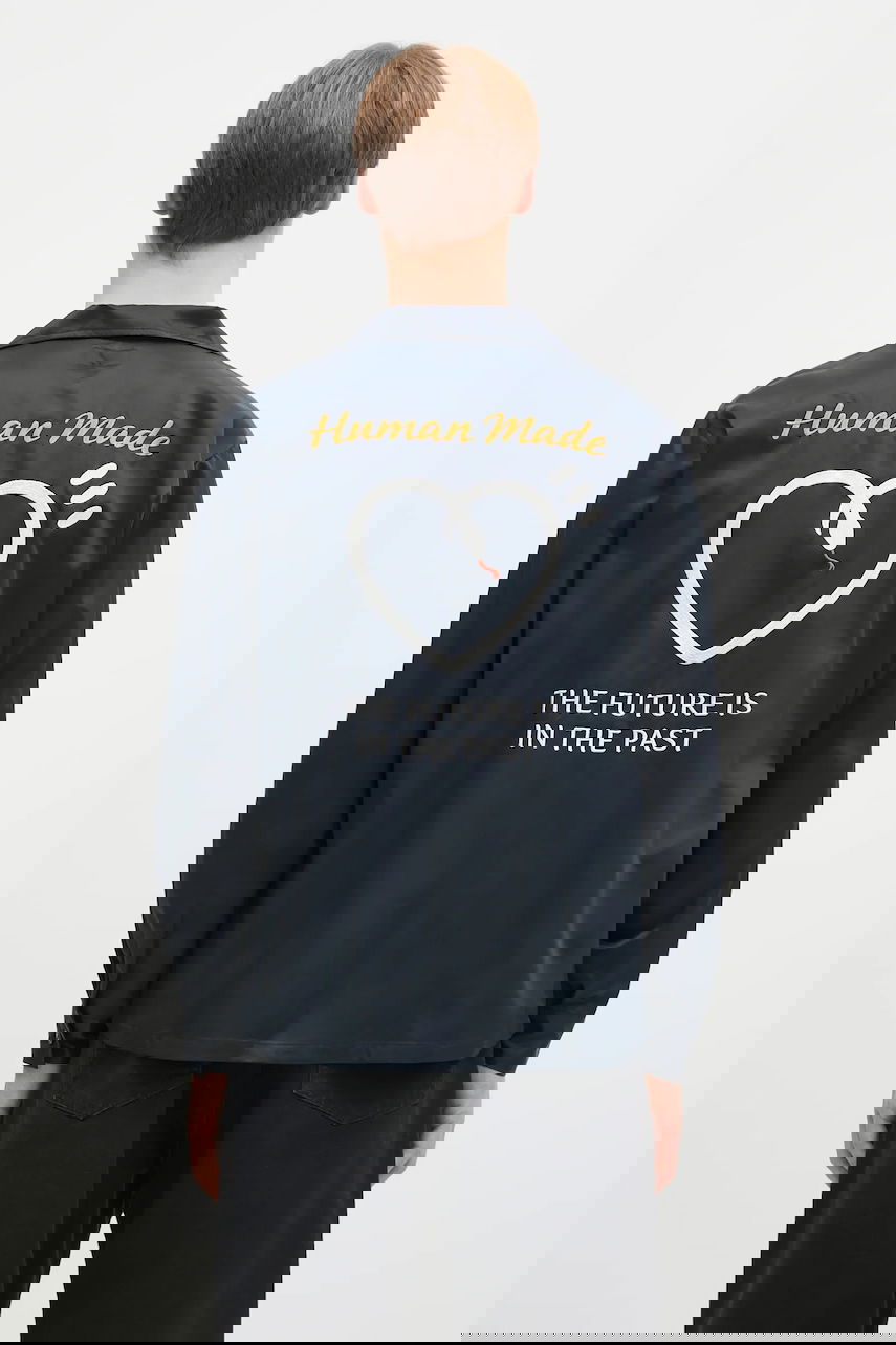 Риза Human Made BOWLING SHIRT regular Тъмно синьо | HM29SH014, 0