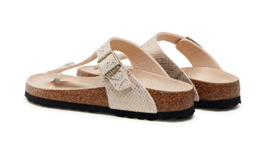 Кецове и обувки Birkenstock Gizeh BS Narrow Fit W Бежово | 1018665, 4