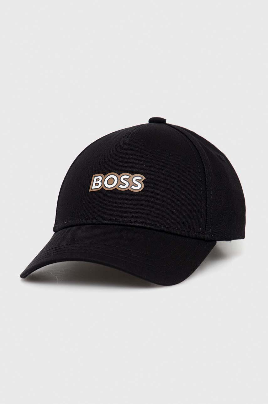 Шапка с козирка BOSS Logo Cap Черно | 50493408, 0