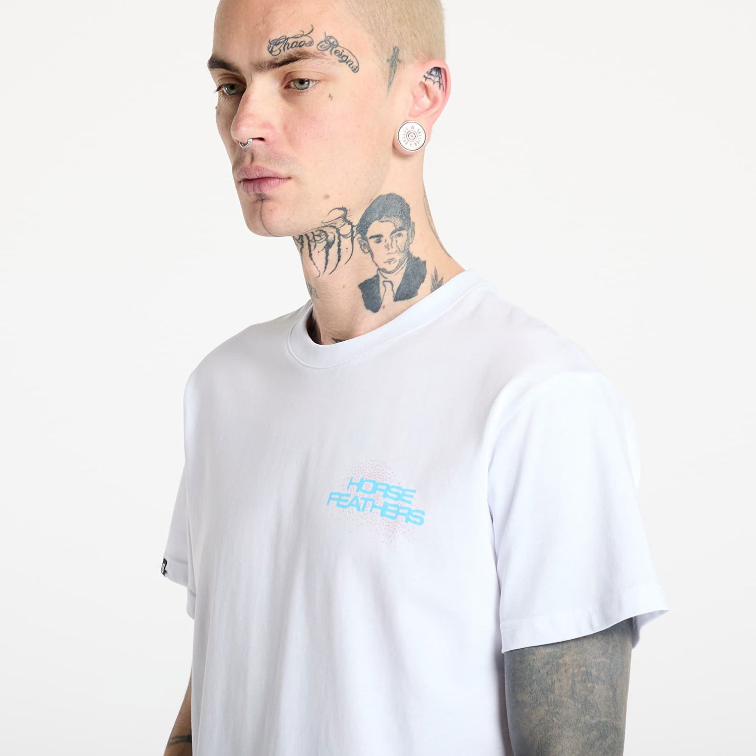 Тениска Horsefeathers Horsefeathers Rizmo T-Shirt Бяло | SM1377C, 1