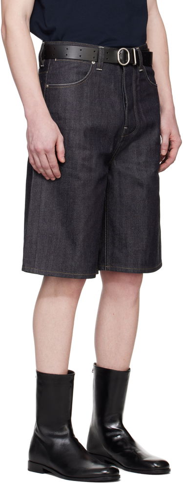 Къси панталони Jil Sander Jil Sander Raw Denim Shorts Синьо | J23KA0110_J45041, 1