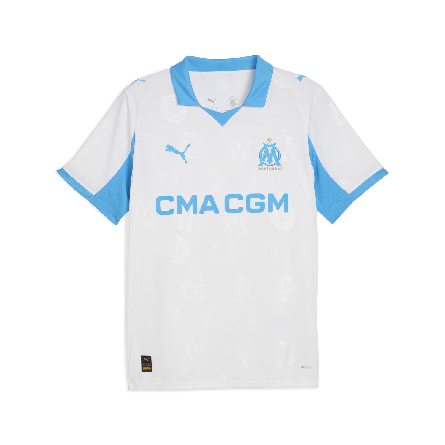 Фланелка Puma Olympique de Marseille Home Jersey 25/26 Бяло | 779801_01, 0